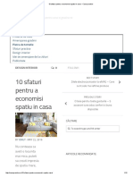 10 Sfaturi Pentru a Economisi Spatiu in Casa - Case Practice