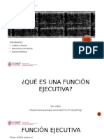 Disfunciones de Las Funciones Ejecutivasok