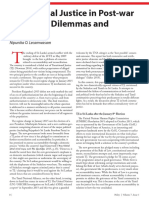 Transitional Justice in Post-War Sri Lanka: Dilemmas and Prospects - Nipunika O. Lecamwasam