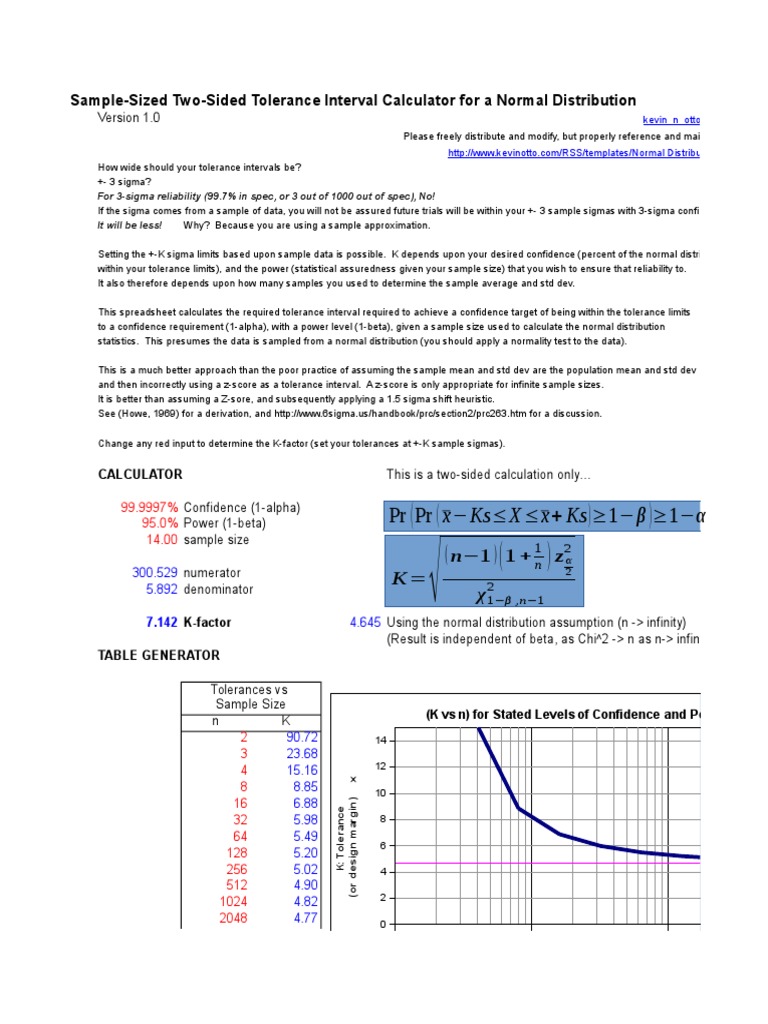 Tolerance Deviation Calculator – JLQSS