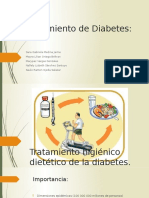 Tratamiento Higiénico Dietético de La Diabetes