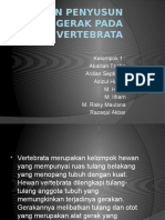 Organ Penyusun Sistem Gerak Pada Hewan Vertebrata