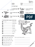 Tiger Time 3 U2 Grammar PDF