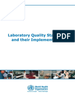 Laboratory Quality Standards
