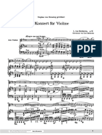 Beethoven Violin Concerto Et Piano
