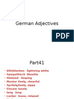 German Adjectives41
