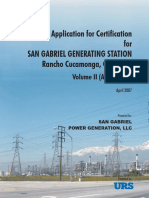 Application For Certification For San Gabriel Generating Station Rancho Cucamonga, California