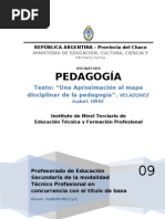 Una ion Al Mapa Disciplinar de La Pedagogia