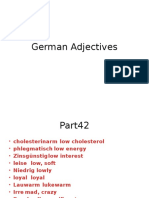 German Adjectives42