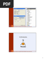 Conceitos fundamentais Topografia