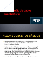 Organização de Dados Quantitativos