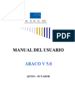 Manual de Usuario Abaco