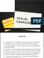 Sexual Harassment: Cac S Spe Akin GCL Ass R27 201 5