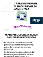 Aspek Perlindungan Hukum Bagi Bidan Di Komunitas