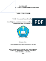 Table Manner