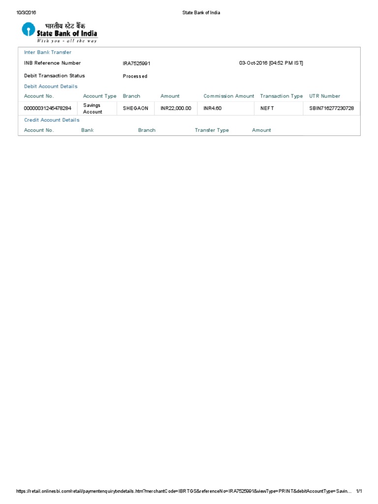 Bank Transfer Confirmation Details | PDF | Law
