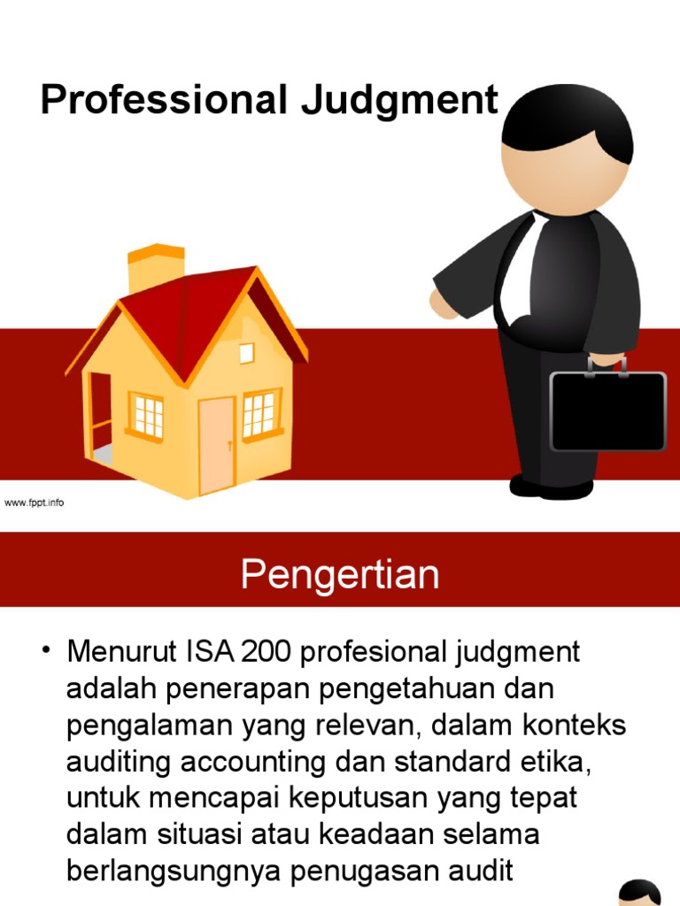 Judgement Profesional dalam Audit | PDF