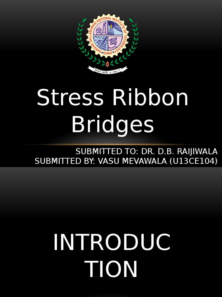 Stress Ribbon Bridges | PDF
