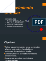 Movimiento Circular Trabajo de Exposicion