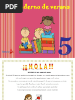 Cuaderno de Verano Quinto Grado