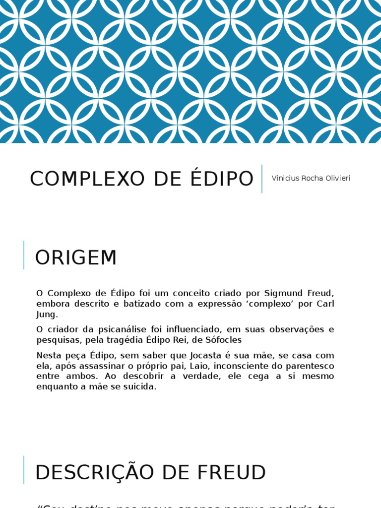 Entendendo o Complexo de Édipo de Freud | PDF