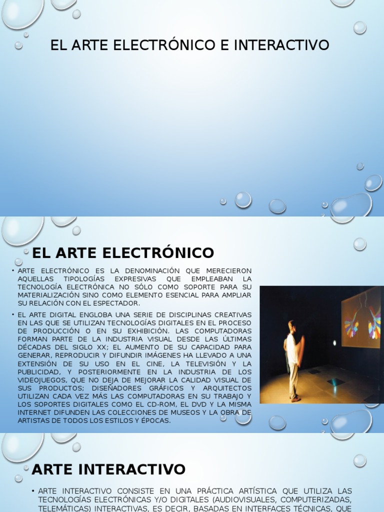 Arte Electronico | PDF | Informática y tecnología de la información ...