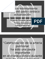 Minimally invasive cardiac output measurement