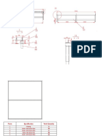 Working Table Bracket--3x6m Machine