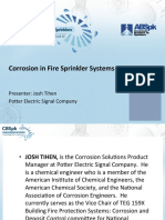 Corrosion in Fire Sprinkler Systems-JOSH TIHEN