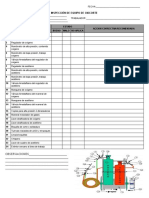 Inspección equipo oxicorte