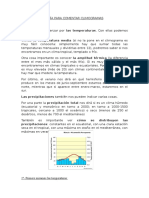 Guía para Comentar Climogramas