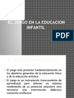 El Juego en La Educacion Infantil