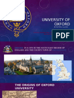 University of Oxford: Dominus Illuminatio Mea 'The Lord Is My Light' For Those
