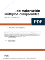 Indeces de Mercado - Multiplos Comparables