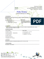 Ficha Tecnica Acondicionador para Cabello PDF