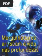 p157 Especial Trabalho Submerso Mergulhadores Arriscam a Vida Nas Profundezas
