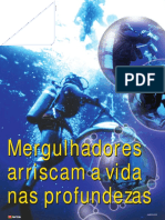 p157 Especial Trabalho Submerso Mergulhadores Arriscam A Vida Nas Profundezas
