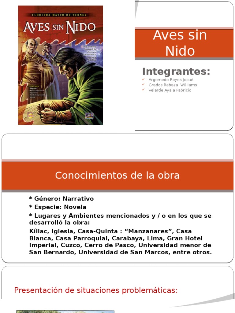 Aves Sin Nido Pdf