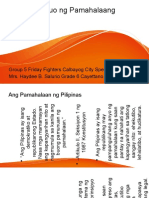 Mga Bumubuo NG Pamahalaang Pilipinas