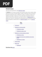 Relativism o