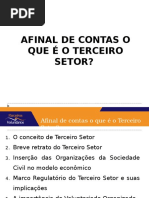 Afinal de Contas o Que é o Terceiro Setor