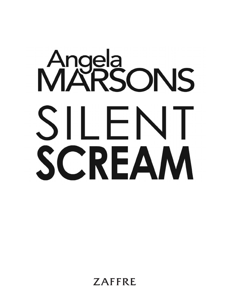 Silent Scream a book by Angela Marsons