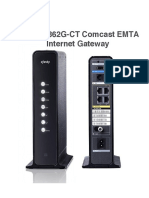 Arris TG862G-CT Comcast EMTA Internet Gateway
