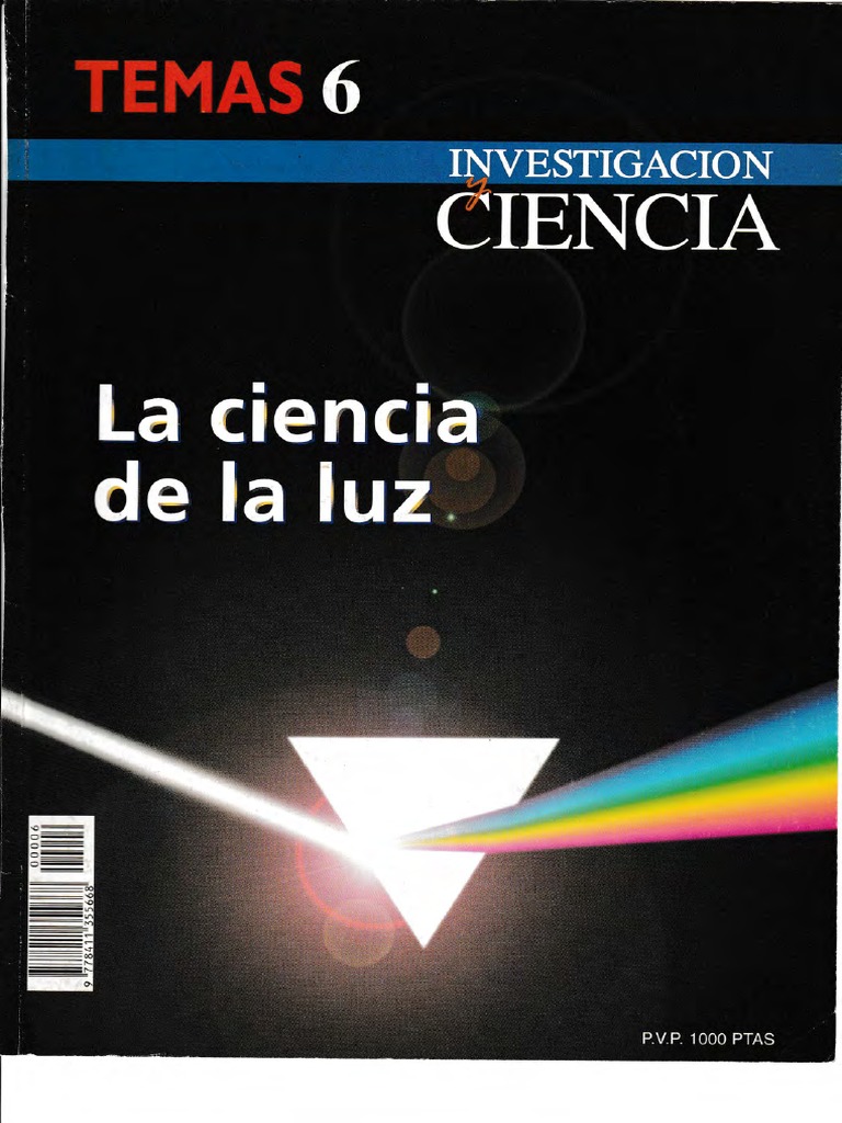 Investigación y Ciencia Temas 06 - La Ciencia de La Luz | PDF | Arco iris |  Reflexión (Física), image size:768x1024