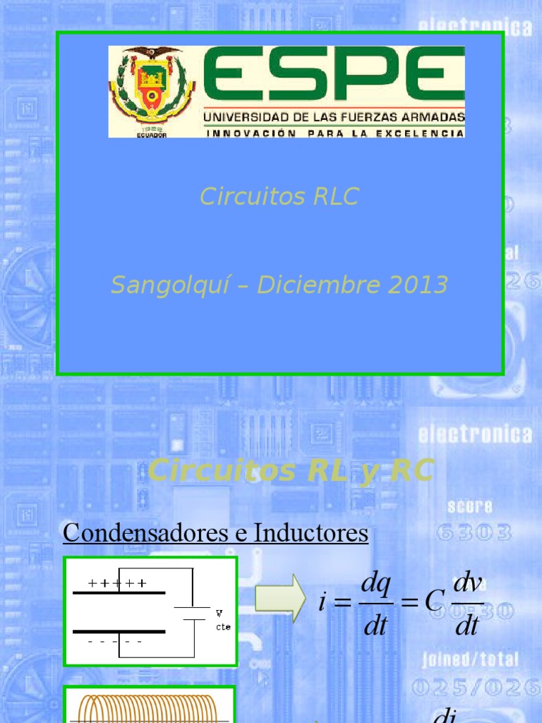Circuitos RLC: Teoría y Conexiones | PDF