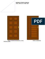 Model2 Pintu Single (Uk. 210 Cm. X 82 CM) : Pintu Kamar/Ruangan (6 BH) Pintu Gerbang DEPAN (2 BH)