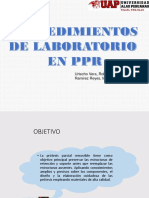 Procedimientos de Laboratorio en PPR