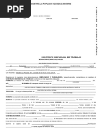 Contrato niñera  Salario  Tiempo de trabajo