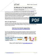 The Agile Methods Comparison by The Agile PrepCast PDF