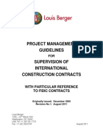 01 - Project Management Guidelines For Supervision of International Construction Contracts PDF